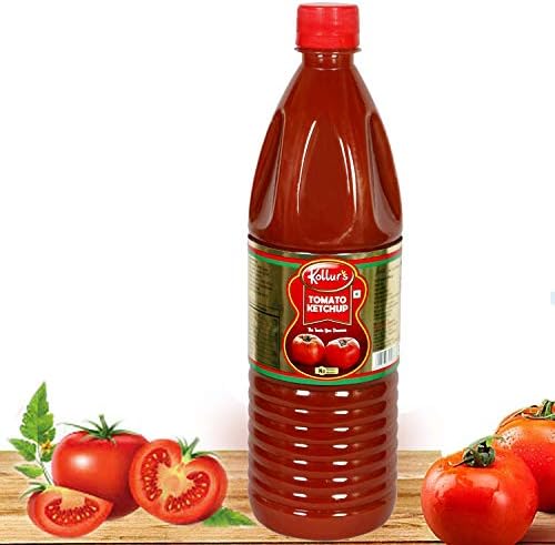 Kollurs Foods Tomato Ketchup,Pack of 2 (1 Kg Each)