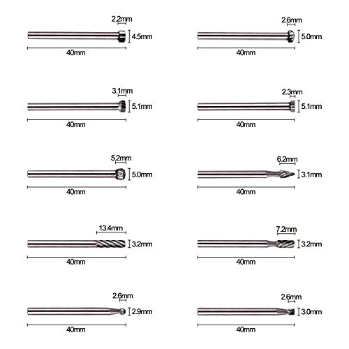 GOXAWEE-20-Piezas-Fresas-HSS-Encaminamiento-Router-Bits-Madera-Fresado-Fresas-3-mm-Broca-para-DremelAccesorios-para-Herramientas-RotatoriasBricolaje-Carpintera-Herramientas-de-Grabado