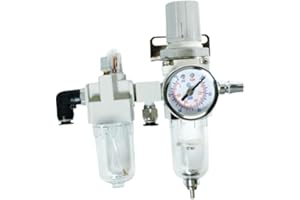 Cenroelon Tire Changer Machine B Accessory: Air Pressor Oil Water Separator and Regulator Trap Filter Lubricator