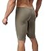 YUFEIDA Men's Compression Half Tights Leggings Sheer Swimwear Shorts Trunks Pant