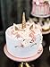 Unicorn Cake Topper Polymer Clay Unicorn Horn Ears Set. Unicorn Cake Decor