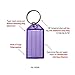 Lucky Line Key Tag with Flap, Split Ring & Paper Insert for Labeling, Key Organization & Identification, Assorted Colors, 25 Pack (6050025)