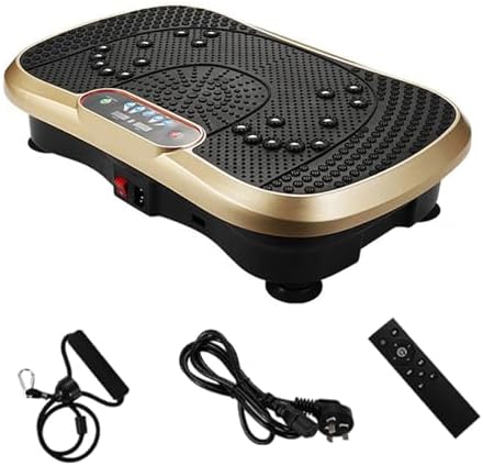 butterfly connect vibrator Vibration Plate Exercise Machine, Vibration Fitness Exercise Machine for  Home Use, Whole Body Motion Vibration Platform for Weight Loss & Toning,  With Remote Control & Balance Straps, 400lb Max Load price in