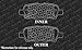 Max KT018742 Rear Premium OE Replacement Rotors and Ceramic Pads Combo Brake Kit