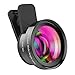 ZPTONE Phone Camera Lens, Cell Phone Camera Lenses 2 in 1 Clip-on iPhone Camera Lens Kit 0.45X Super Wide Angle Lens & 15X Macro Lens for iPhone, Android, Samsung Mobile Phones and Tablets