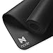 Node Fitness 72″ x 24″ Yoga Mat – 1/2″ Extra Thick with Carrying Strap – Blackthumb 4