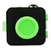 Stress Cube Toy for Adults and Children to Relieve Stress And Anxiety By FIDGETERRELAX (Green-Black)