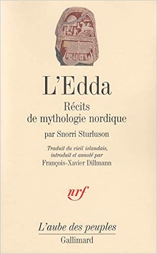 L Edda Recits De Mythologie Nordique L Aube Des Peuples 10334 French Edition Snorri Sturluson Dillmann Francois Xavier 9782070721146 Amazon Com Books