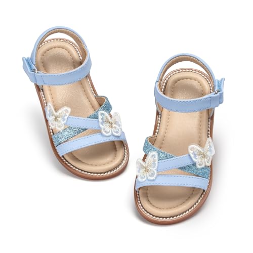 Otter MOMO Girls Open Toe Princess Flat Sandals