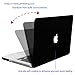 MOSISO Plastic Hard Shell Case & Keyboard Cover Skin & Screen Protector Only Compatible with MacBook Pro 15 inch with CD-ROM (Model: A1286, Old Version Release 2012/2011/2010), Black