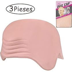 3 Pieces Bald Caps Set Includes 1 Piece Latex Bald