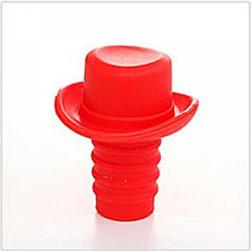 Unmengii Hot Sale Bowler Hat Shaped Plug Cooking Vacuum Cover Bottle Cap Wine Beer Sealer Silicone Stopper