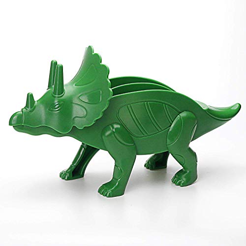 image for Teapeak Dino Taco Holder - Triceratops Taco stand for Jurassic Taco Tu