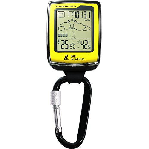 [LAD WEATHER] Carabiner watch Altimeter/Barometer/Digital Compass/Weather Forecast/ Hygrometer/Thermometer American Sensor Climbing/Running/Hiking