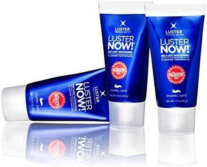Luster NOW! Instant Whitening Toothpaste, 3 Pack by LUSTER PREMIUM WHITE