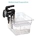 Sous Vide Cooking Water Balls 250 Count with Mesh Drying Bag, Minimum Heat Loss & Water Evaporation, BPA Free, for Sous Vide Cooker and Immersion Circulator (250, White Balls)