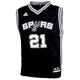 NBA San Antonio Spurs Tim Duncan Road Replica Jersey Youth