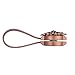 Curtain Tiebacks,Kisstaker 1 Pair Crystal Magnetic Curtain Tiebacks Tie Back Clips Holdbacks Buckle Decorative Drapes (Bronze)