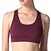 Lapasa Women's Racerback Yoga Bra Double LAYER WIRE FREE CUPS Supportive Elastic Breast Band L07