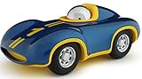 Playforever Mini Speedy Le Mans Boy Blue with Yellow and Chrome Driver
