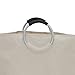 Household Essentials Laundry Tote with Handles, Poly-Cotton Linen with PEVA Lining, Durable, Easy to Carry, Perfect as a Laundry Hamper or Tote