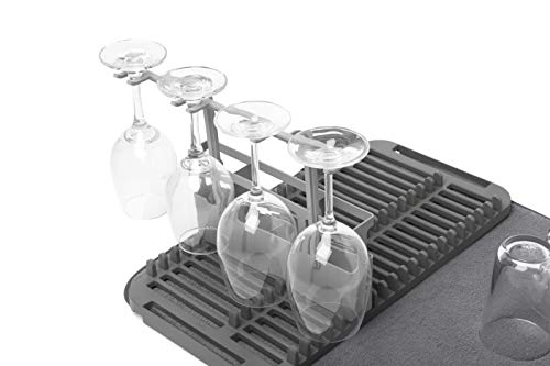 1 Umbra+Microfiber+Stemware+Caddy+Space+Saving+Lightweight