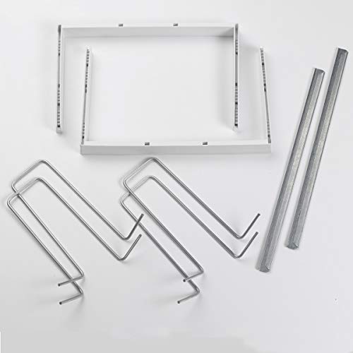 Smead HeavyDuty Adjustable Hanging Folder Frame, Letter Size, White