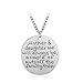 MagicW Gift for Mom Mom and Daughter We Will Always be Family Tree Pendant Necklace Love Mom Charm Necklace from Daughter