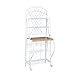 SEI Furniture Metal Frame, White