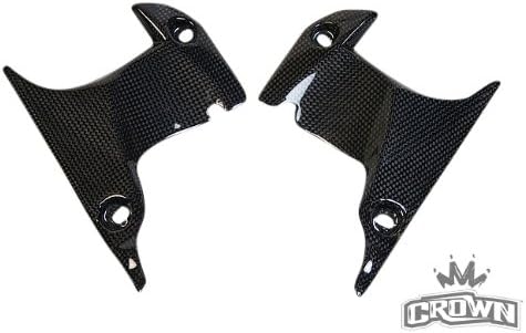Clearance SALE !! Crown Moto USA 3K Carbon Fiber Insert Panels Fits Yamaha R1 2007 - 2008