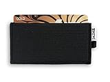 Jaime Wallet. Slim Minimalist Black Wallet. Cash and Credit Card Holder for Men Women.