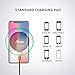 Seneo Wireless Charger, 7.5W Fast Wireless Charging Pad for iPhone Xs/XR/XS Max/X/8/8+, 10W Fast Charge for Galaxy Note 9/S9/S9+/S8/S8+/S7/Note 8, 5W for All Qi-Enabled Devices (No AC Adapter)