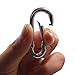 10 Pack Spring Snap Hook Carabiner Galvanized steel Clip Keychain