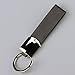 Zelta Simple And Easy to Install Keys KeyChains,Genuine Leather And Eco-friendly Zinc Alloy Black Key Chain