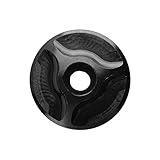 MKChung Bike Stem Headset Top Cap Cover, Light Weight Bracket Cover Top Cover 28.6mm/1.05in(Golden Triangle)