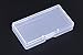 Mini Skater 3.52 ×1.8 ×0.55 Inch High Transparency Visible Plastic Box Small Size Clear Storage Case with Lid Use for Organizing Small Parts,Cotton Swab,Ornaments (4 Pcs)