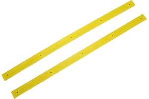 Ribs, Floor Protection with Wear Resistant Skateboard Rib Bones Rails for Longboard, Reduce Friction