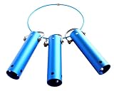 Pool Tool Holder and Organizer; Storage system for brushes, leaf rakes, skimmers, vacuum head, and other telescopic pole cleaning equipment attachments (3, Icy Blue)