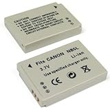 2 Brand New Replacement Batteries for Canon PowerShot SX200 IS