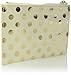 Kate Spade New York Pencil Pouch - Gold Dots
