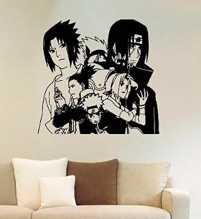 Amazon Com Uzumaki Naruto Vinyl Wall Decals Haruno Sakura Uchiha