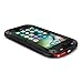 Perstar Shockproof Aluminum Metal Gorilla Glass Protection Case Cover for Apple iPhone 7 Plus (Black)