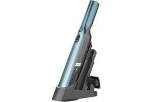 Shark WV201 WANDVAC Handheld Vacuum Lightweight at 1.4 Pounds with Powerful Suction, Charging Dock, Single Touch Empty and De