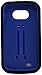 Asmyna Hybrid Dual Layer Protector Cover with Kickstand for ZTE Awe N800 - Retail Packaging - Dark Blue/Black