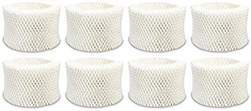 Nispira 8 Packs Holmes Type C Filter HWF65 HWF65PDQ-U Compatible Humidifier Wick Filter Replacement Fits HM1865, HM1895, SCM1866, SCM1895
