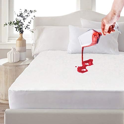 Twin Waterproof Mattress Protector Sleep Academy, Cotton Mattress Pad Cover Hypoallergenic for Kids Pets