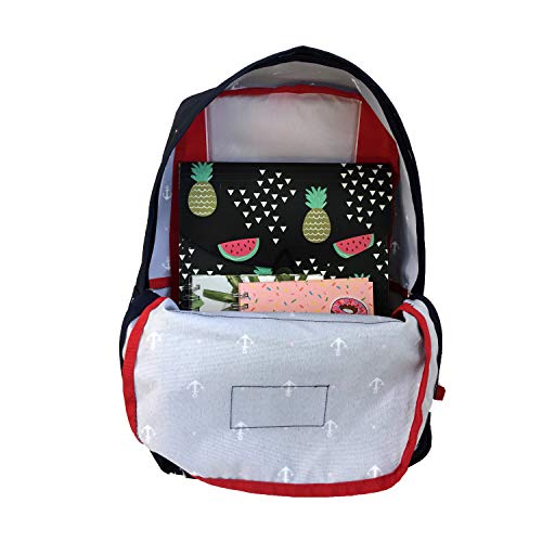 Vertical Expandable File Folder, Expanding File Folder Cute Accordion Folder 7 Pocket Expanding File with Tabs and Report Covers (Black) - Thumbnail 5