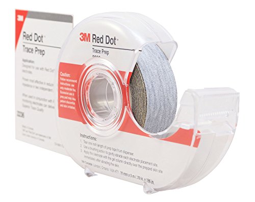 3m 2236 Red Dot Trace Prep with Dispenser 3/4