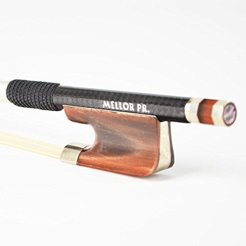 Diamond Carbon Fiber Cello Bow Beautiful Oxhorn Frog Melody Tone Great Elasticity and Hardness MELLOR Professional Levle P3C
