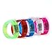 Ezerbery 15 pcs LED Light Up Flashing Wristbands Multicolor LED Bracelet Parties Birthdays Events Bracelet